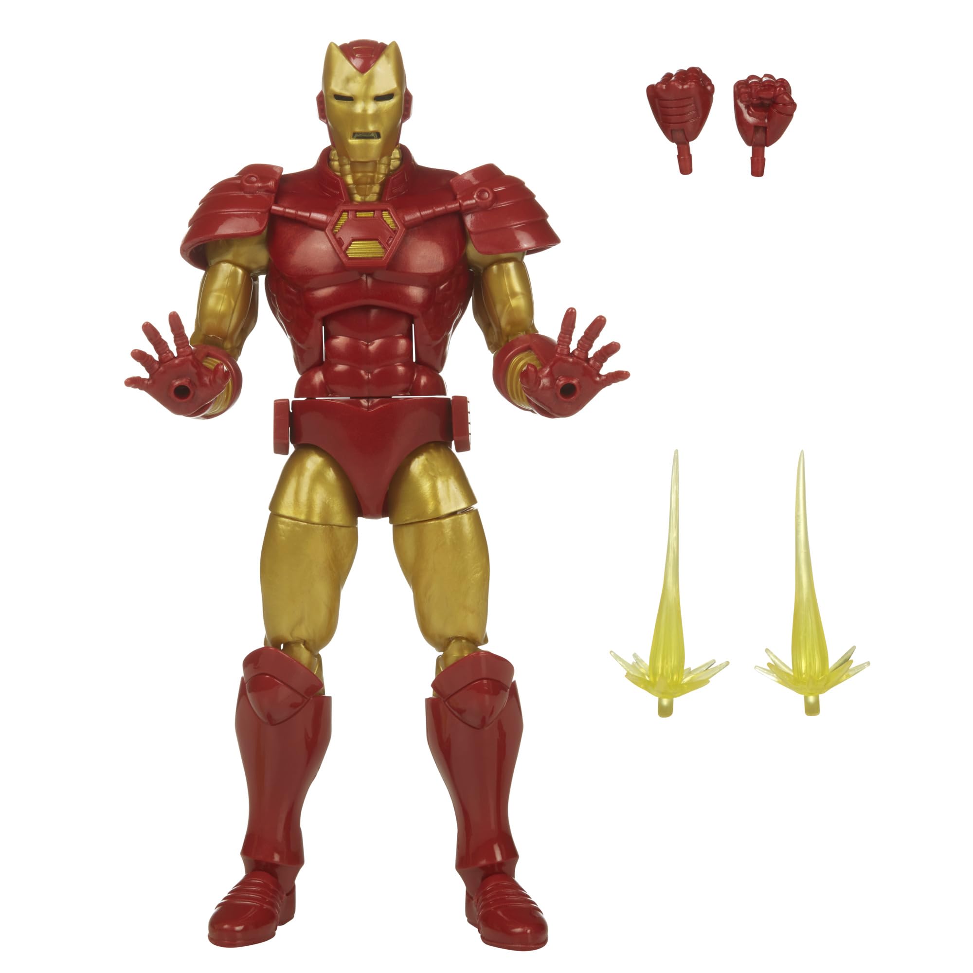 Serie Leyendas de Marvel Cómics de Marvel Iron Man (Regreso de los Héroes) Figuras de Acción Coleccionables de 6 Pulgadas Juguetes para Edades de 4 Años en Adelante