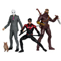 McFarlane Toys - DC Multiverse Nightwing vs Talon y Búho Figura de 7 pulgadas Paquete de 3 Etiqueta Dorada