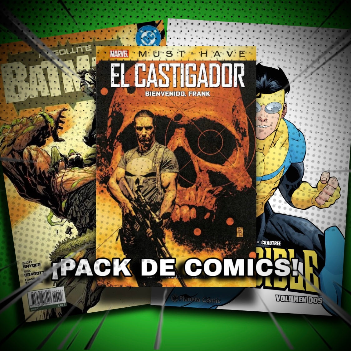 PACK DE COMICS A ELEGIR