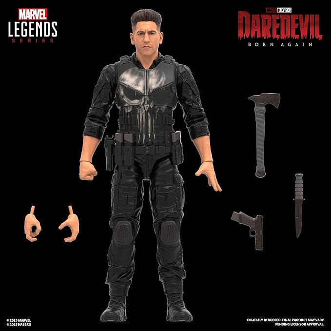 Marvel Legends Series, Daredevil: Born Again, Figura de acción de Punisher
