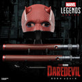 Marvel Legends Series, Daredevil: Born Again, Mascara Premium para Juego de rol y bastón de Combate