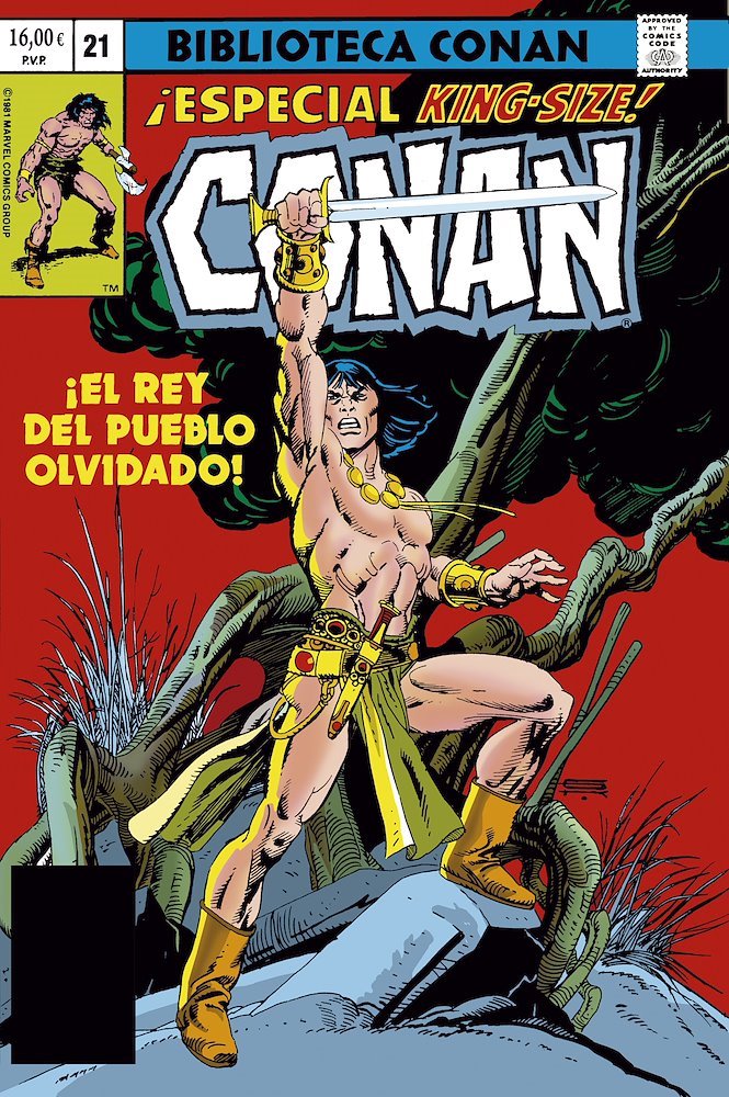 Biblioteca Conan. Conan el Bárbaro. 21