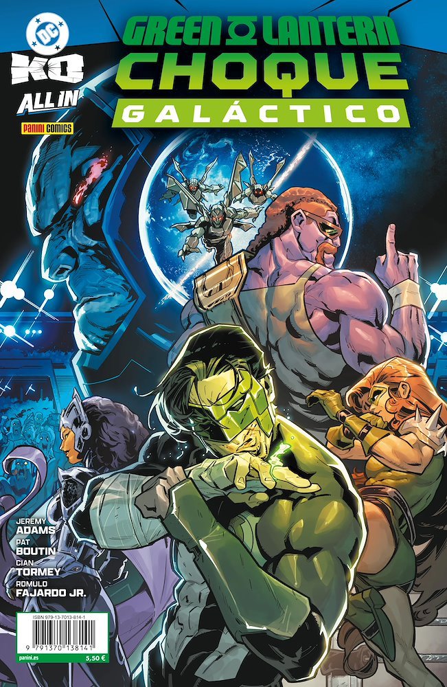 DC KO Green Lantern Choque Galáctico
