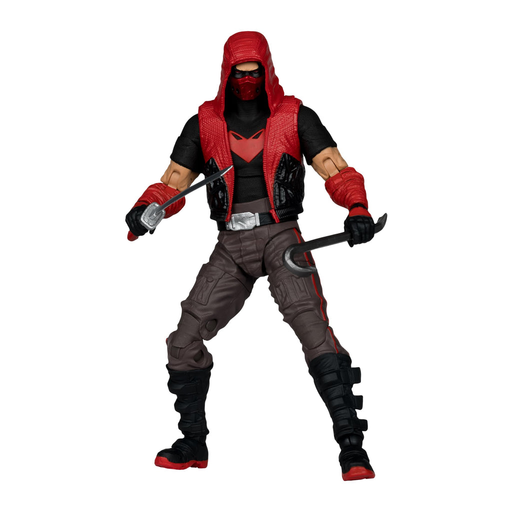 McFarlane Toys - Figura de Red Hood (Amanecer de DC) de DC Multiverse de 7 pulgadas