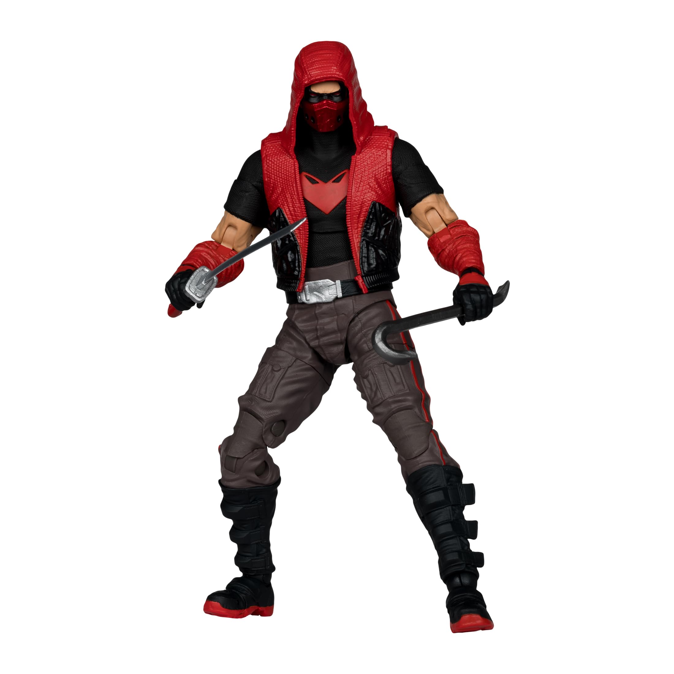 McFarlane Toys - Figura de Red Hood (Amanecer de DC) de DC Multiverse de 7 pulgadas