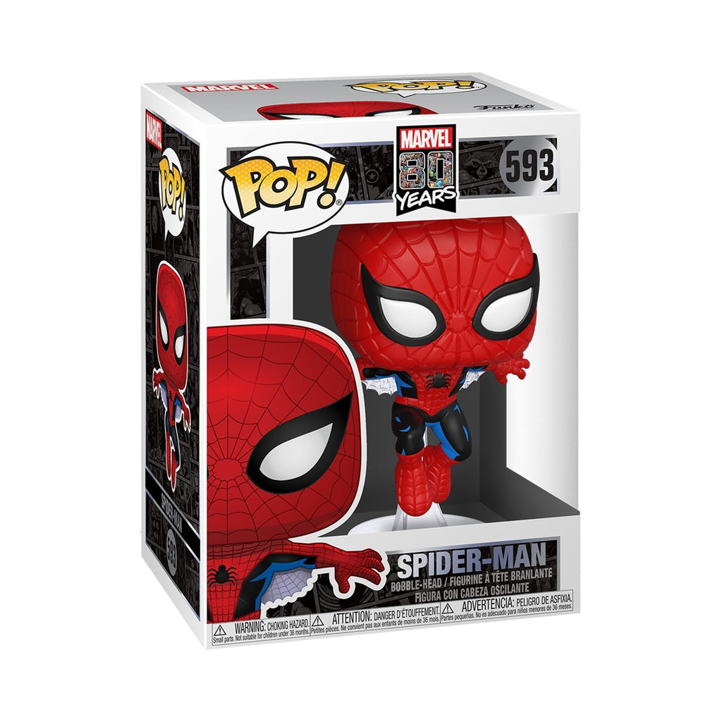 Funko Pop! Aniversario 80 de Marvel - Primera Aparición de Spider-Man